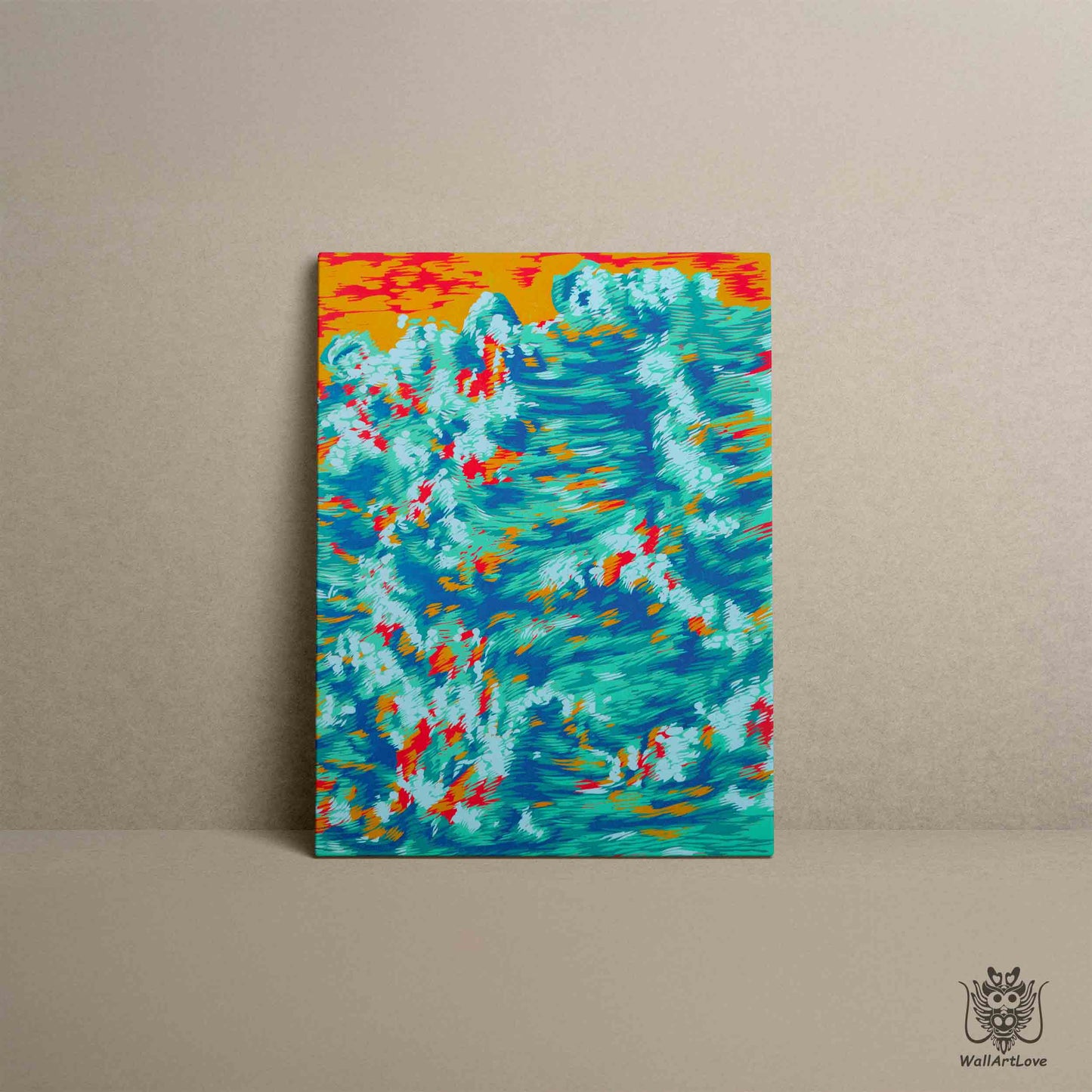 Canvas Print- Ocean Waves