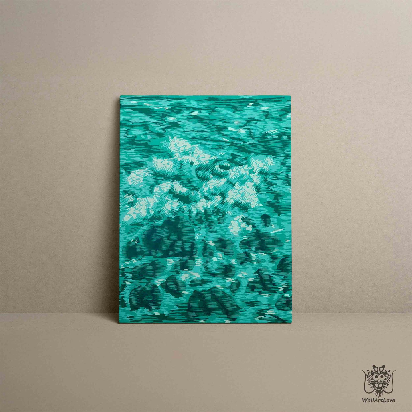 Canvas Print- Ocean Waves