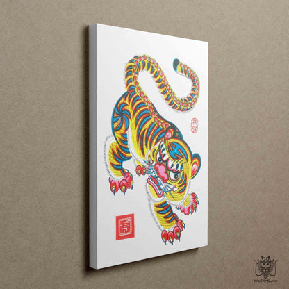 Canvas Print- Zodiac Tiger