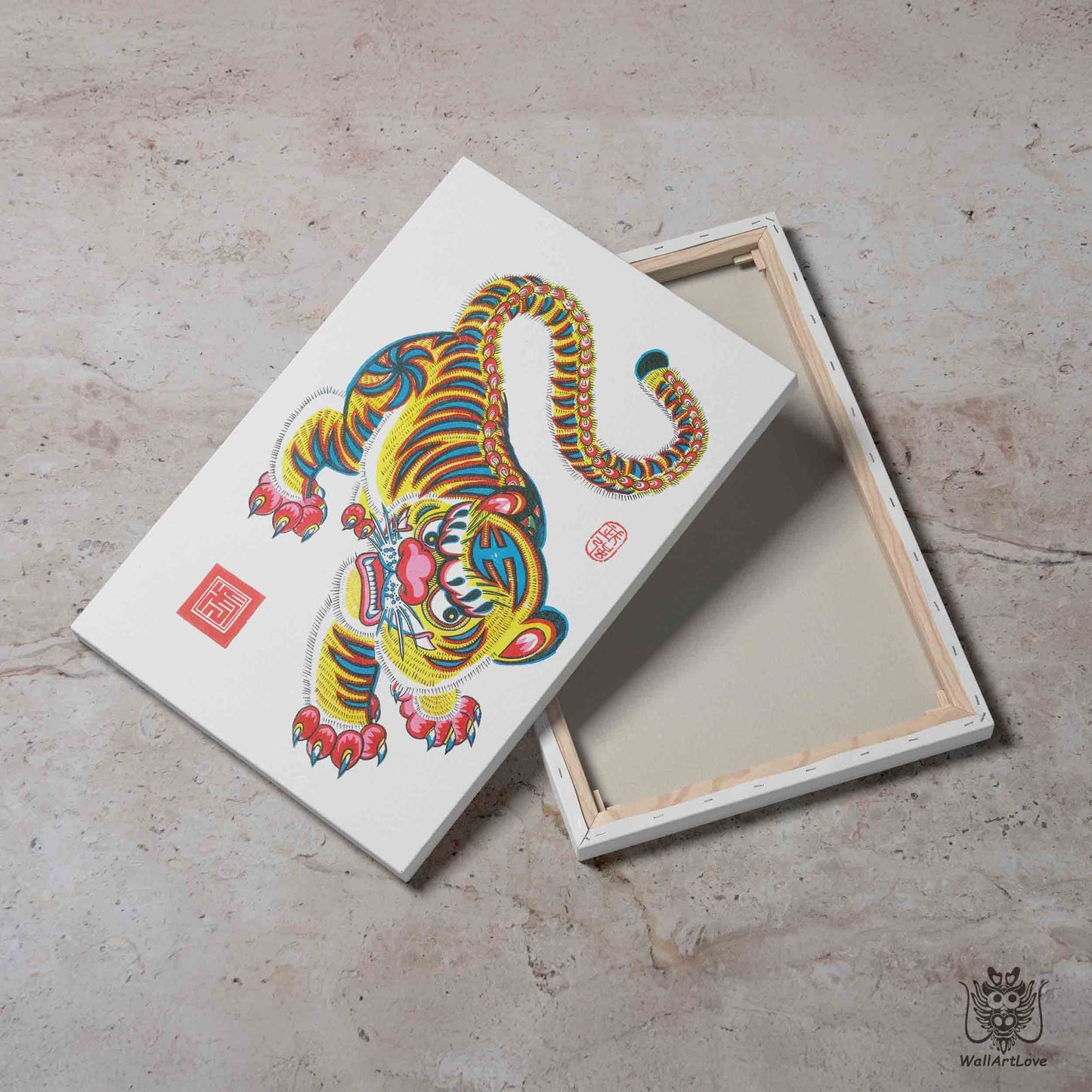 Canvas Print- Zodiac Tiger