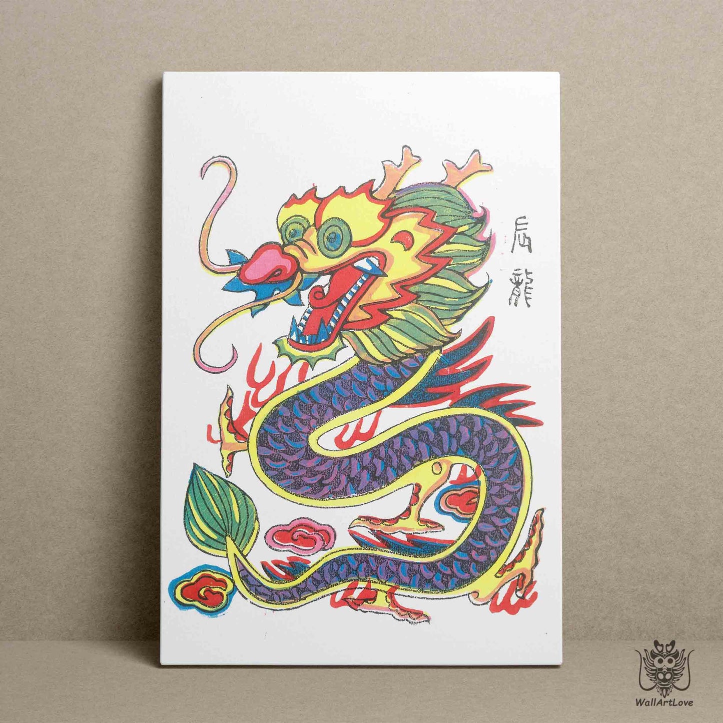 Canvas Print- Zodiac Dragon