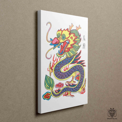 Canvas Print- Zodiac Dragon