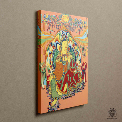 Canvas Print- Kṣitigarbha Bodhisattva