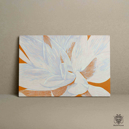 Canvas Print- Life Like a Summer Flower