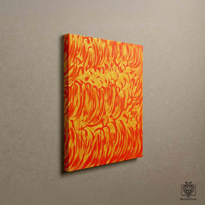 Canvas Print- Flame