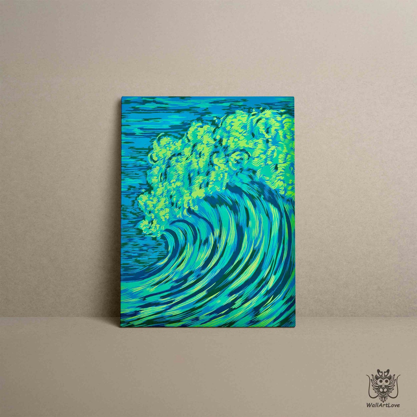 Canvas Print- Ocean Waves