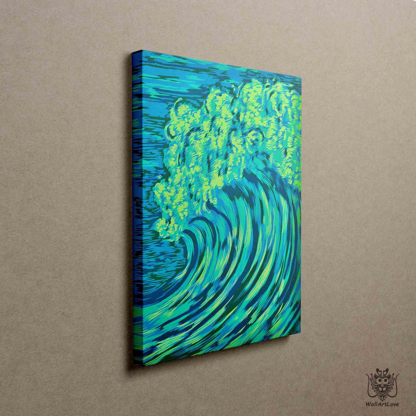 Canvas Print- Ocean Waves