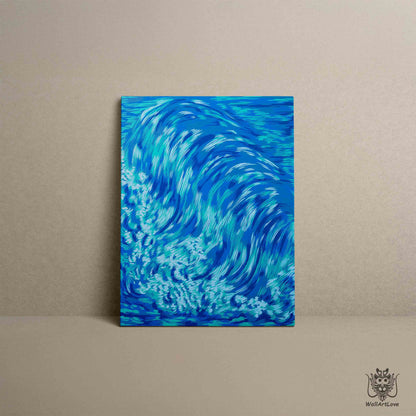 Canvas Print- Ocean Waves