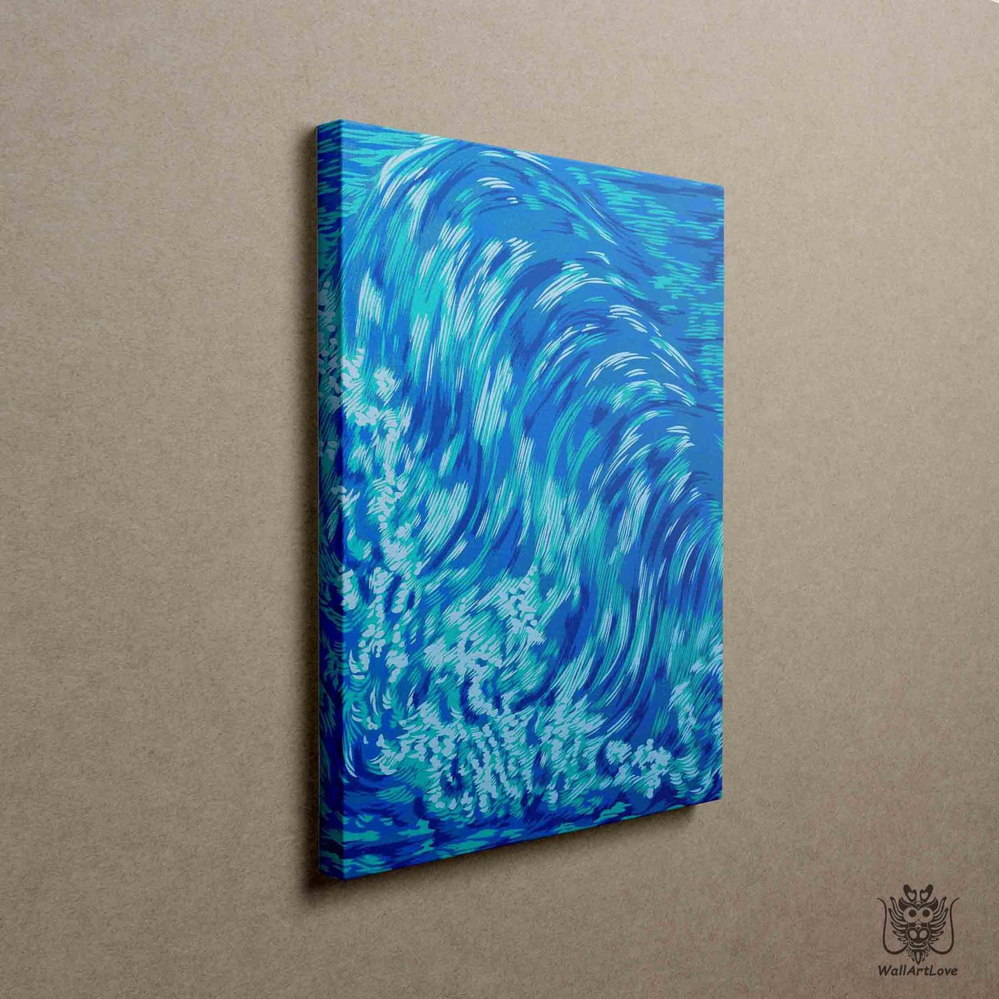 Canvas Print- Ocean Waves