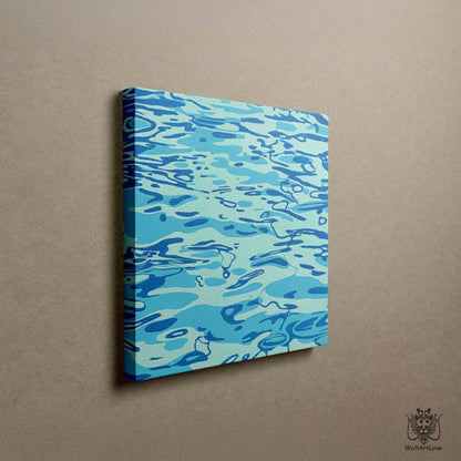 Canvas Print- Water Waves (I-III)