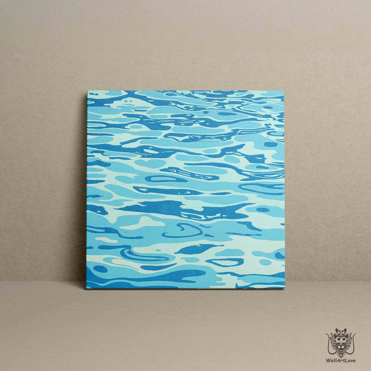 Canvas Print- Water Waves (I-III)