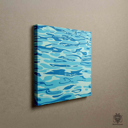 Canvas Print- Water Waves (I-III)