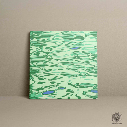 Canvas Print- Water Waves (I-III)